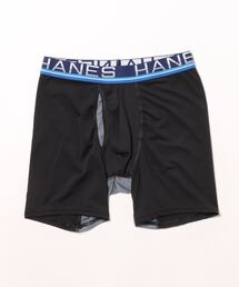 LB/S （エルビーエス）の「【HANES/ヘインズ】【ムレない・スレない】トータルサポートポーチ ボクサーパンツ 特許構造 吸汗速乾 ポジションキープ（ボクサーパンツ）」
