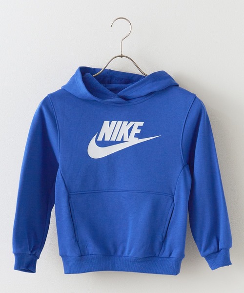 NIKE（ナイキ）の「NIKE/ナイキ NIKE NKN N NSW CLUB FT HBR PO パーカー フーディー 2026秋冬 秋服（パーカー・キッズ・ブラック/ヘザーグレー/サンドベージュ/ロイヤルブルー・4/5/6/7）」の4枚目の写真
