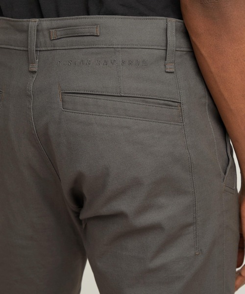 G-STAR(ジースター)の「BRONSON 2.0 SLIM CHINO/スリムチノパンツ(チノパンツ・メンズ・グレー・34/30/32/30/30/30/28/30)」の4枚目の写真