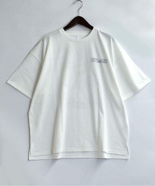 Starting Over（スターティングオーバー）の「oversize girls print  T-shirt/オーバーサイズ ガールズ  バックプリント クルーネック 半袖Tシャツ（Tシャツ/カットソー・メンズ・ブラック系その他2/グレー系その他/ホワイト/グレー系その他2/ブラック/ホワイト系その他/ホワイト系その他2/ブラック系その他/チャコールグレー・M/XL/L）」の17枚目の写真