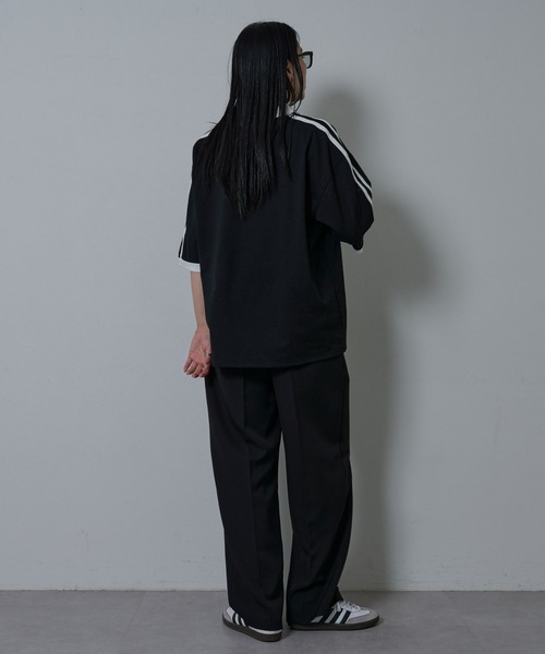COLONY 2139（コロニートゥーワンスリーナイン）の「ラインスキッパー半袖T（Tシャツ/カットソー・メンズ・ホワイト/ブラック・MEDIUM/LARGE）」の14枚目の写真