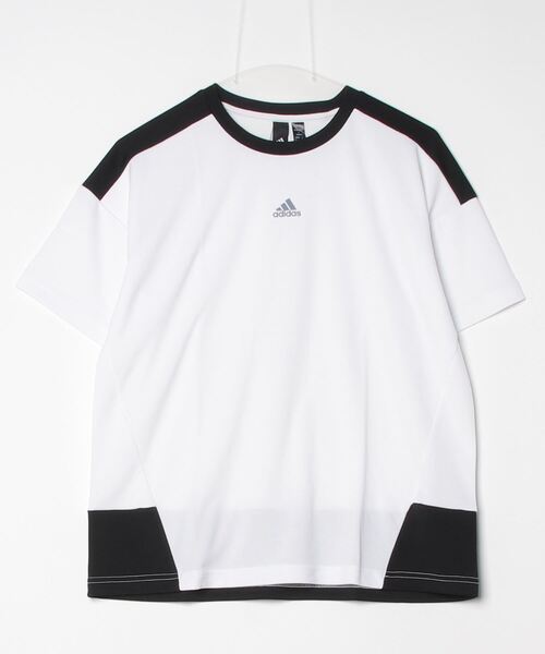 adidas（アディダス）の「アディダス adidas W SE CB Tシャツ（Tシャツ/カットソー・レディース・ネイビー/ブラック/ホワイト・XL/S/M/L）」の2枚目の写真