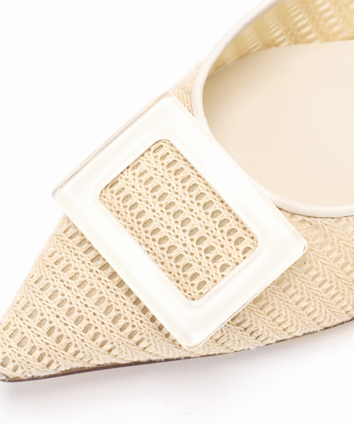 LE TALON（ルタロン）の「4.5cmクリアバックルパンプス（パンプス・レディース・グレー/ベージュ/ラベンダー・25cm/24.5cm/24cm/23.5cm/23cm/22.5cm/22cm）」の12枚目の写真