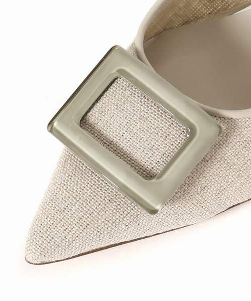 LE TALON（ルタロン）の「4.5cmクリアバックルパンプス（パンプス・レディース・グレー/ベージュ/ラベンダー・25cm/24.5cm/24cm/23.5cm/23cm/22.5cm/22cm）」の16枚目の写真