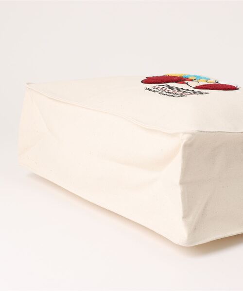 Disney（ディズニー）の「DISNEY キャンバスさがら刺繍トート（トートバッグ・レディース・ホワイト系その他/ホワイト×ブラウン/ホワイト×ピンク/ホワイト×ブルー・FREE）」の6枚目の写真