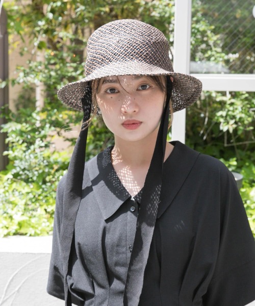 SENSE OF PLACE by URBAN RESEARCH（センスオブプレイスバイアーバンリサーチ）の「リボンツキハット（ハット・レディース・ブラウン系その他/イエロー系その他・ONE）」の20枚目の写真