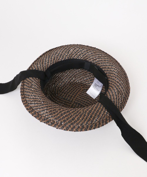 SENSE OF PLACE by URBAN RESEARCH（センスオブプレイスバイアーバンリサーチ）の「リボンツキハット（ハット・レディース・ブラウン系その他/イエロー系その他・ONE）」の8枚目の写真