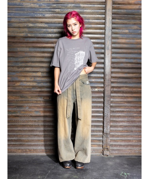 DURAS（デュラス）の「Cocoon jeans denim（デニムパンツ・レディース・グレー/グリーン・S/M）」の9枚目の写真