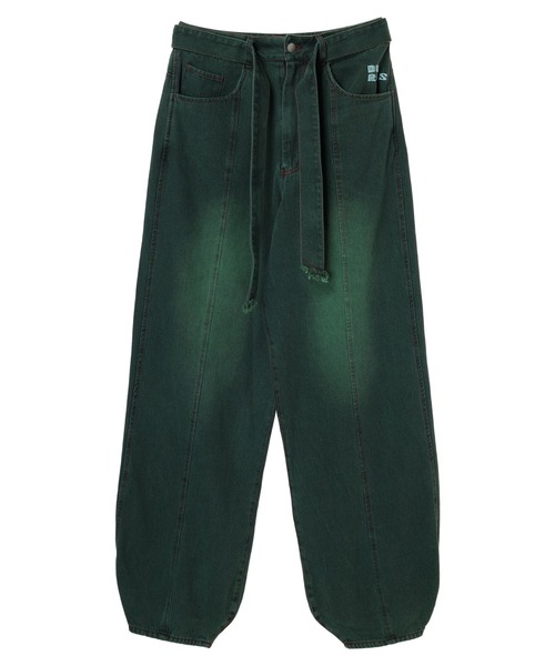 DURAS（デュラス）の「Cocoon jeans denim（デニムパンツ・レディース・グレー/グリーン・S/M）」の14枚目の写真