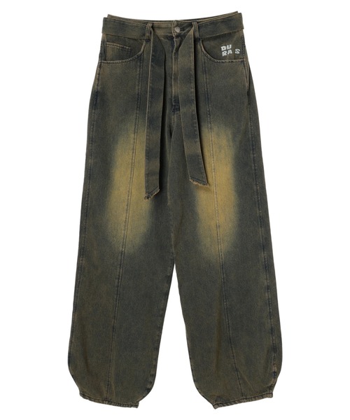 DURAS（デュラス）の「Cocoon jeans denim（デニムパンツ・レディース・グレー/グリーン・S/M）」の15枚目の写真