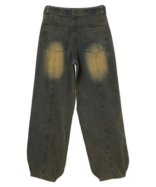 DURAS（デュラス）の「Cocoon jeans denim（デニムパンツ・レディース・グレー/グリーン・S/M）」の16枚目の写真