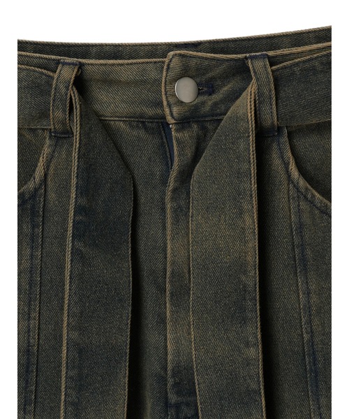 DURAS（デュラス）の「Cocoon jeans denim（デニムパンツ・レディース・グレー/グリーン・S/M）」の18枚目の写真