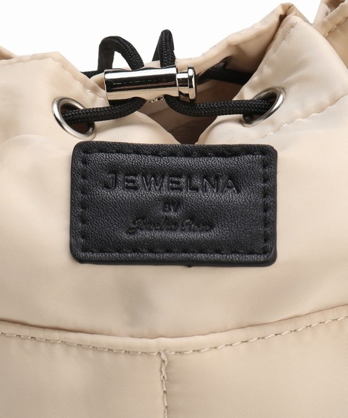 Jewelna Rose(ジュエルナローズ)の「JEWELNA by Jewelna Rose ナイロン巾着バッグ 16201(トートバッグ・レディース・ネイビー/ブラック/カーキ/アイボリー・FREE)」の21枚目の写真