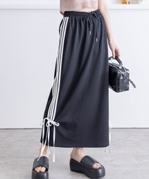 clear | ラインリボンスウェットIラインスカート≪2024SS新作≫(スカート)