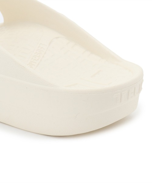 TELIC（テリック）の「【TELIC(テリック)】FIIPFLOP（サンダル・レディース・オフホワイト/ブラック/ブラウン・M/S）」の5枚目の写真