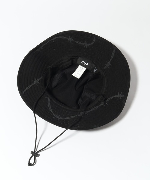 HUF（ハフ）の「【HUF/ハフ】RESERVOIR BOONIE HAT / リザーバー ブーニー ハット（ハット・メンズ・ブラック/ベージュ・S/M）」の10枚目の写真