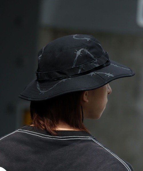 HUF（ハフ）の「【HUF/ハフ】RESERVOIR BOONIE HAT / リザーバー ブーニー ハット（ハット・メンズ・ブラック/ベージュ・S/M）」の5枚目の写真
