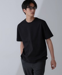NANO universe | ダブルスムースクルーネックＴシャツ 半袖(Tシャツ/カットソー)