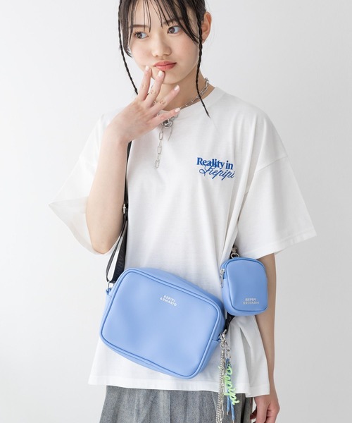 repipi armario（レピピ アルマリオ）の「スクエアベルトショルダー