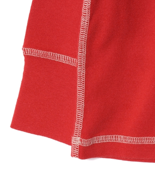 One deux boo（ワンドゥーブー）の「スヌーピー長袖Tシャツ　キッズサイズ（スウェット・キッズ・レッド/グレー/ナチュラル・130/100/120/110）」の6枚目の写真