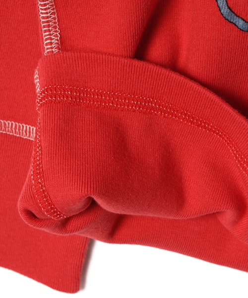 One deux boo（ワンドゥーブー）の「スヌーピー長袖Tシャツ　キッズサイズ（スウェット・キッズ・レッド/グレー/ナチュラル・130/100/120/110）」の9枚目の写真