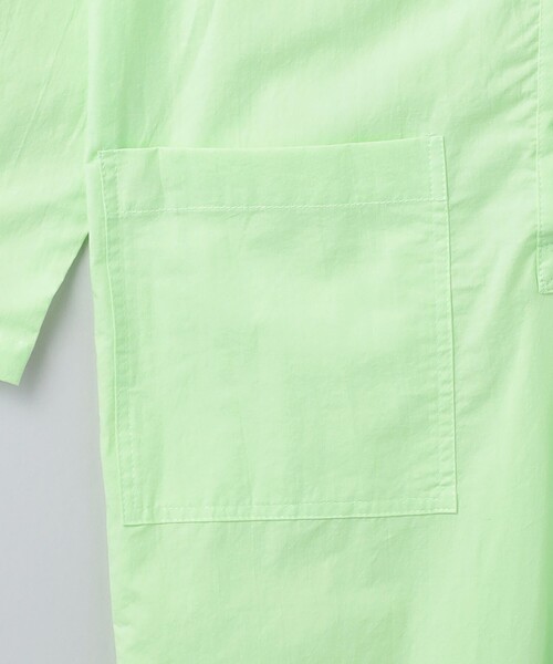 Yarmo（ヤーモ）の「＜Yarmo＞WAREHOUSE JUMPSUITS/オールインワン（つなぎ/オールインワン・レディース・ライム・FREE）」の5枚目の写真