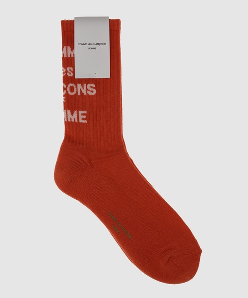 COMME des GARCONS HOMME（コム デ ギャルソン・オム）の「”COMME des GARCONS HOMME" ソックス（ソックス/靴下・メンズ・ホワイト/ブラック/ブルー/グリーン/オレンジ・FREE）」の5枚目の写真