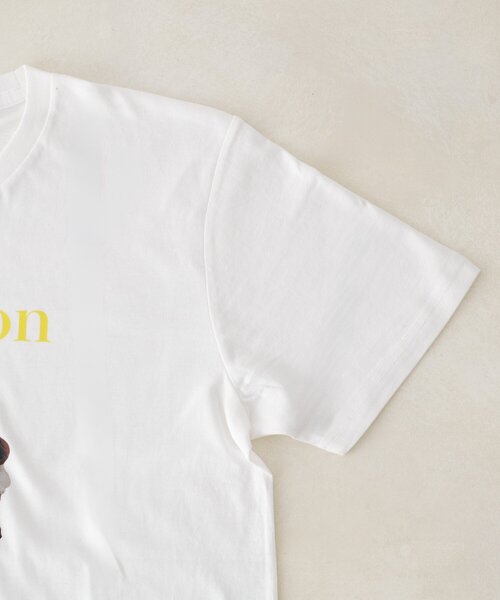 BIRTHDAY BAR（バースデイバー）の「monmon Tシャツ（ルームウェア/パジャマ・レディース・ホワイト/ネイビー・0）」の10枚目の写真