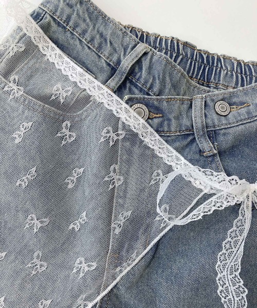 AS KNOW AS plus（アズノゥアズプラス）の「リボンチュールラップスカート【ZOZOTOWN限定アイテム】（スカート・レディース・オフホワイト/ブラック・FREE）」の20枚目の写真