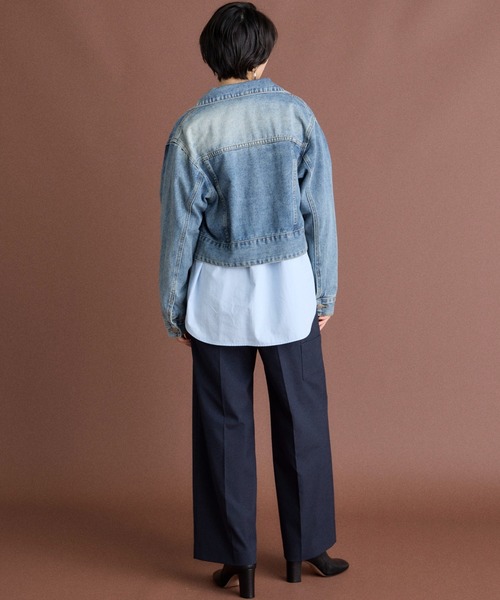 INED CLARO（イネドクラロ）の「デニムジャケット（デニムジャケット・レディース・インディゴブルー・フリー）」の15枚目の写真