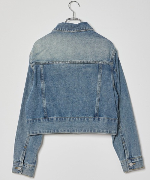 INED CLARO（イネドクラロ）の「デニムジャケット（デニムジャケット・レディース・インディゴブルー・フリー）」の19枚目の写真