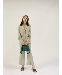 slit flare slacks