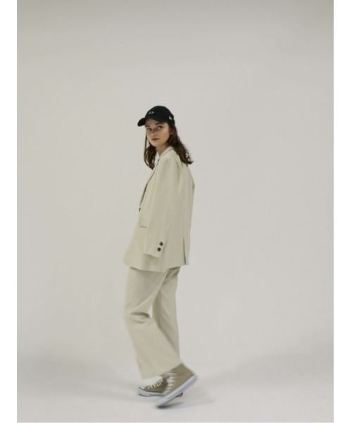 Katrin TOKYO（カトリーントーキョー）の「slit flare slacks（スラックス・レディース・ライトグリーン/アイボリー/グレー系その他・S/M）」の7枚目の写真