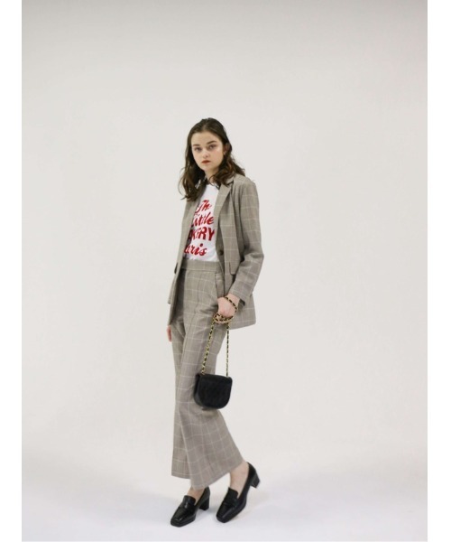 Katrin TOKYO（カトリーントーキョー）の「slit flare slacks（スラックス・レディース・ライトグリーン/アイボリー/グレー系その他・S/M）」の20枚目の写真