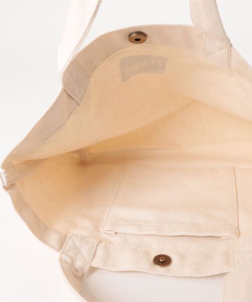 HANES（ヘインズ）の「【HANES】フラッグプリントミニトート（トートバッグ・レディース・ネイビー/ピンク/レッド・ONE SIZE）」の6枚目の写真