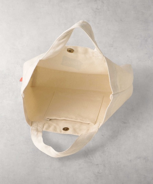 HANES（ヘインズ）の「【HANES】フラッグプリントミニトート（トートバッグ・レディース・ネイビー/ピンク/レッド・ONE SIZE）」の11枚目の写真