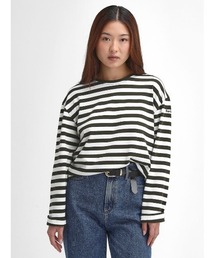 Barbour | Bede ボーダー カットソー（オーバーサイズフィット）(Tシャツ/カットソー)