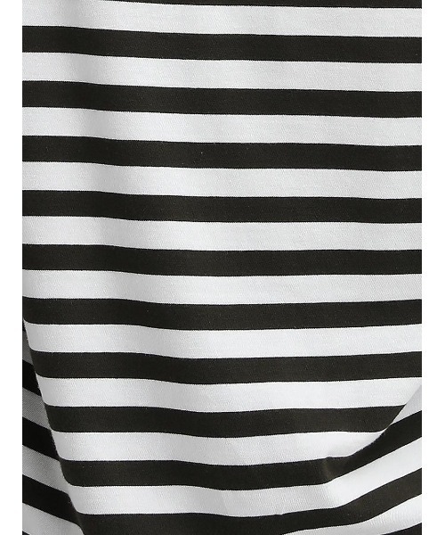 Barbour（バブアー）の「Bede ボーダー カットソー（オーバーサイズフィット）（Tシャツ/カットソー・レディース・ネイビー/オリーブ・8/10）」の12枚目の写真