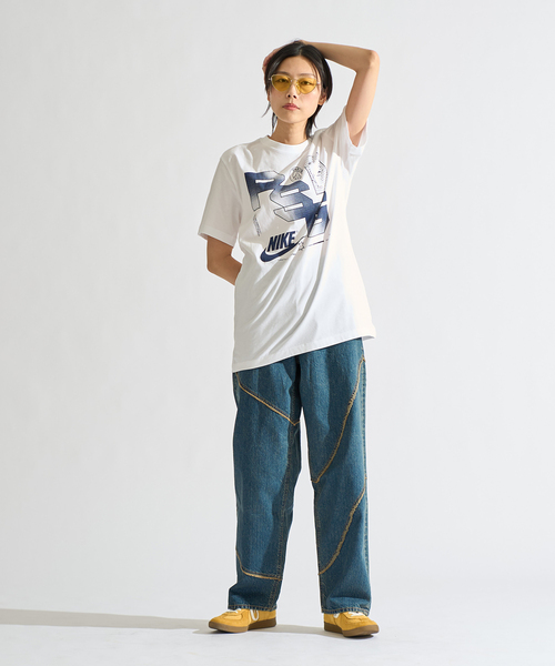 NIKE(ナイキ)の「【NIKE / ナイキ】PSG M NK FUTURA TEE FV9417- 100(Tシャツ/カットソー・メンズ・ホワイト・LARGE/MEDIUM/SMALL)」の6枚目の写真