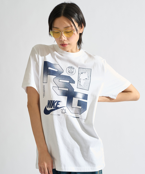 NIKE(ナイキ)の「【NIKE / ナイキ】PSG M NK FUTURA TEE FV9417- 100(Tシャツ/カットソー・メンズ・ホワイト・LARGE/MEDIUM/SMALL)」の7枚目の写真