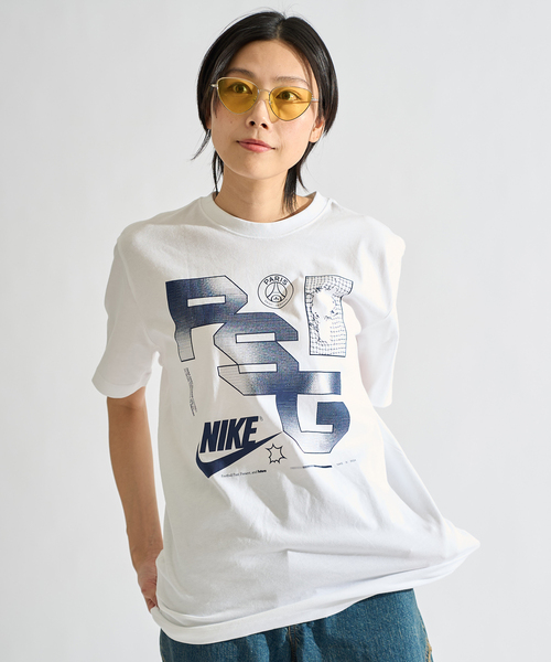 NIKE(ナイキ)の「【NIKE / ナイキ】PSG M NK FUTURA TEE FV9417- 100(Tシャツ/カットソー・メンズ・ホワイト・LARGE/MEDIUM/SMALL)」の8枚目の写真