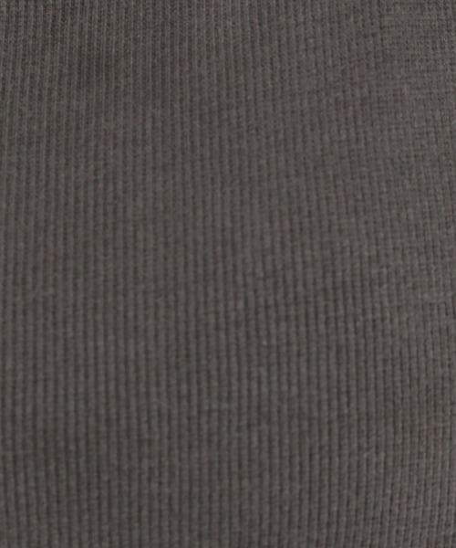 FOREVER 21（フォーエバー トゥエンティーワン）の「【2024SS】ピグメントリブジップTシャツ（Tシャツ/カットソー・レディース・ネイビー/グレー/ナチュラル・SMALL/MEDIUM）」の13枚目の写真