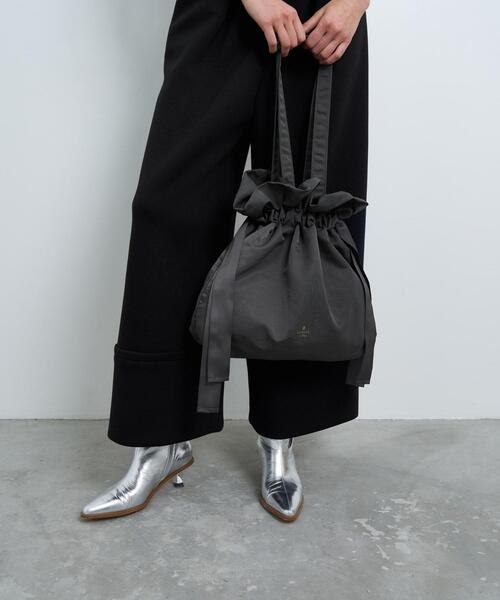 国内即発【LANVIN en Bleu】巾着トート 巾着トート（トートバッグ）｜LANVIN en Bleu（ランバンオン
