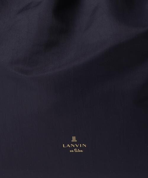 LANVIN en Bleu（ランバンオンブルー）の「巾着トート（トートバッグ・レディース・ネイビー/グレー/チャコールグレー/ブラック・FREE）」の9枚目の写真