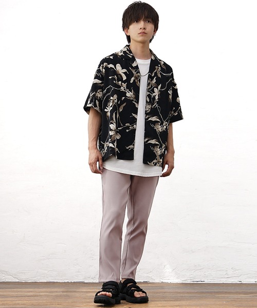 MinoriTY(マイノリティ)の「【MinoriTY】さらさらツイルテーパードパンツ スラックス テーパードパンツ メンズ チノパン フォーマル ワイドパンツ 夏服(チノパンツ・メンズ・ブラック/グリーン/ラベンダー/チェック/ストライプ・S/M/L)」の9枚目の写真