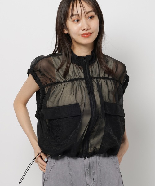 niko and...(ニコアンド)の「ルームドライ/カップレイヤードタンクトップ(タンクトップ・レディース・オレンジ/ベージュ/ブラック・LARGE/MEDIUM)」の22枚目の写真