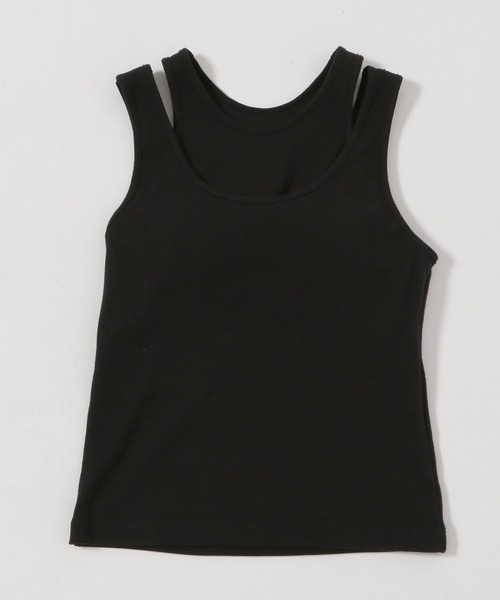 niko and...(ニコアンド)の「ルームドライ/カップレイヤードタンクトップ(タンクトップ・レディース・オレンジ/ベージュ/ブラック・LARGE/MEDIUM)」の19枚目の写真