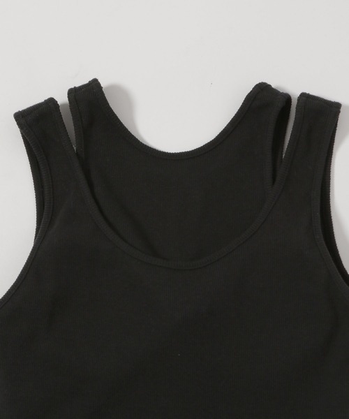 niko and...(ニコアンド)の「ルームドライ/カップレイヤードタンクトップ(タンクトップ・レディース・オレンジ/ベージュ/ブラック・LARGE/MEDIUM)」の17枚目の写真