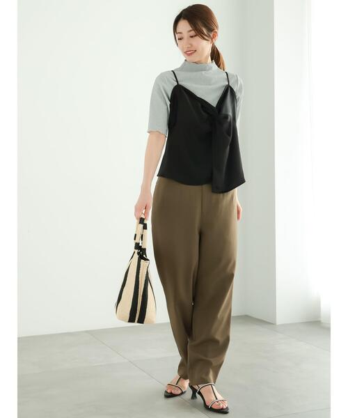 Te chichi（テチチ）の「ラメジョーゼットトップス（Tシャツ/カットソー・レディース・ネイビー/ブロンズ/シルバー・F）」の10枚目の写真