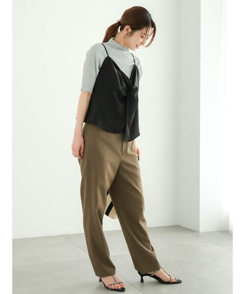 Te chichi（テチチ）の「ラメジョーゼットトップス（Tシャツ/カットソー・レディース・ネイビー/ブロンズ/シルバー・F）」の9枚目の写真